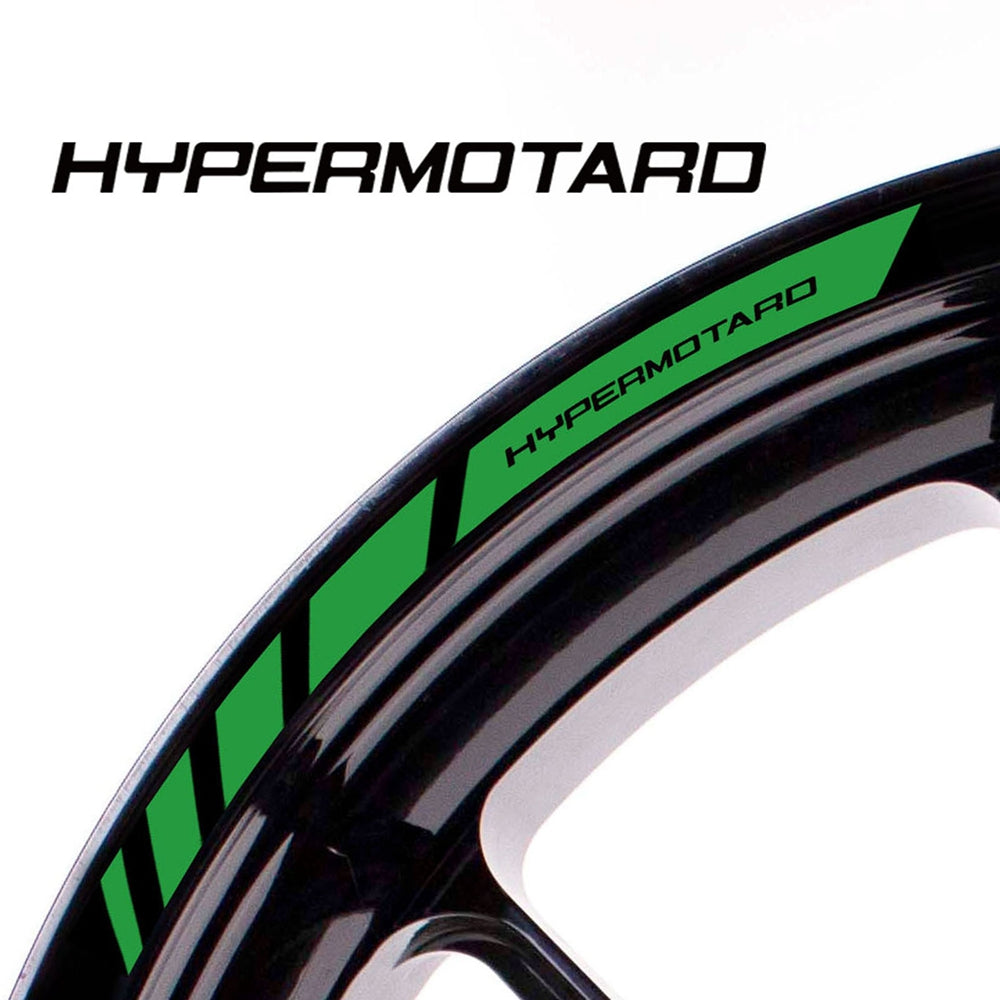 Fit Ducati HYPERMOTARD Logo Stripes Wheel Rim Edge Sticker - MC Motoparts