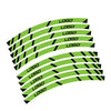 Fit Aprilia RS125 Logo Stripes Wheel Rim Edge Sticker - MC Motoparts