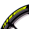 Fit Aprilia DORSODURO Logo Strips Wheel Rim Edge Sticker - MC Motoparts