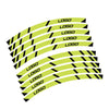 Fit Suzuki GSX-S1000 Logo Stripes Wheel Rim Edge Sticker - MC Motoparts