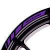 Fit Kawasaki Ninja ZX-10RR Logo Strips Wheel Rim Edge Sticker - MC Motoparts