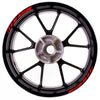 Fit Ducati 1098 Logo Stripes Wheel Rim Edge Sticker - MC Motoparts