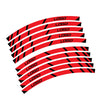 Fit Honda CB1100 Logo Stripes Wheel Rim Edge Sticker - MC Motoparts