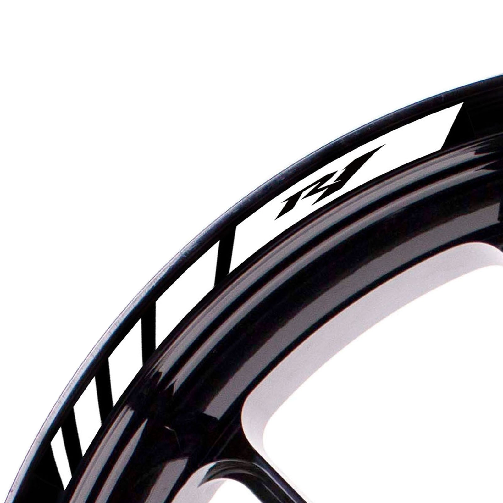Yamaha R1 Rim Tape Yamaha YZF R1 Motorcycle Wheel Stickers - Reflective Rim Decals In Blue (17 Inch) YZF R1 Rim Decals - Foto 7