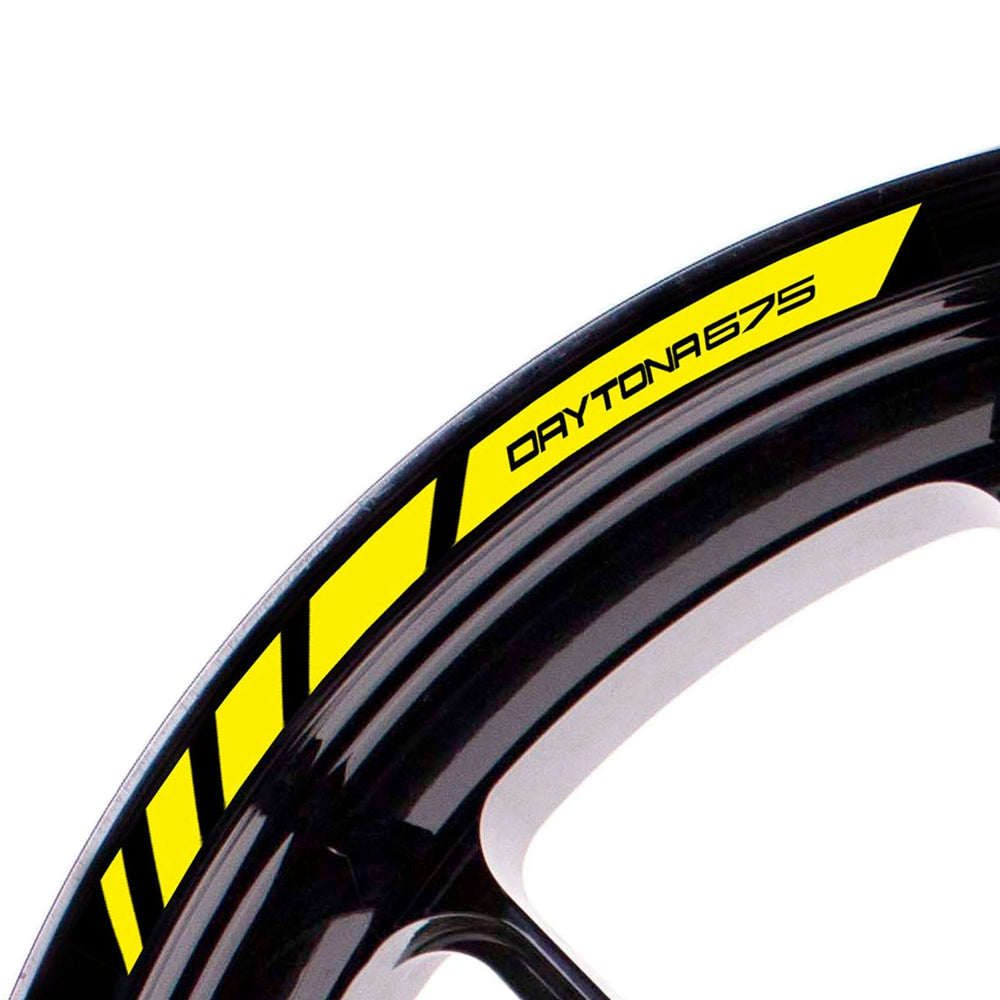 Fit Triumph DAYTONA675 Stripes Rim Sticker | MC Motoparts