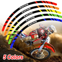 Fits TM Racing 300EN 2007-2021 MX Dirt Bike Rim Skin Stickers
