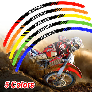 Fits TM Racing 530EN (EN530F) 2007-2021 MX Dirt Bike Rim Skin Stickers