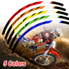 Fits TM Racing 300EN 2007-2021 MX Dirt Bike Rim Skin Stickers