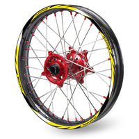 Fits TM Racing 450EN (EN450F) 2007-2021 MX Dirt Bike Rim Skin Stickers
