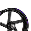 Fit KAWASAKI ER-6N Logo Stripes Wheel Rim Skin Sticker - MC Motoparts