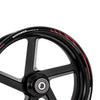 Fit Ducati 1299 PANIGALE Logo Stripes Wheel Rim Skin Sticker - MC Motoparts