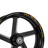 Fit Ducati SCRAMBLER 1100 Logo Stripes Wheel Rim Skin Sticker - MC Motoparts