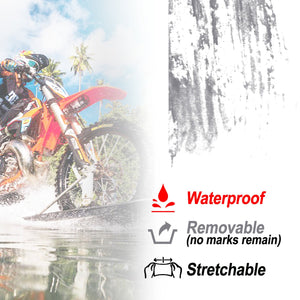 Fits Honda CRF 250L 2013-2020 MX Dirt Bike Rim Skin Stickers