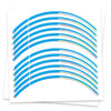 Fits 17'' Rim Rainbow Holographic Wheel Stickers J01 Rim Skin Decal Strip
