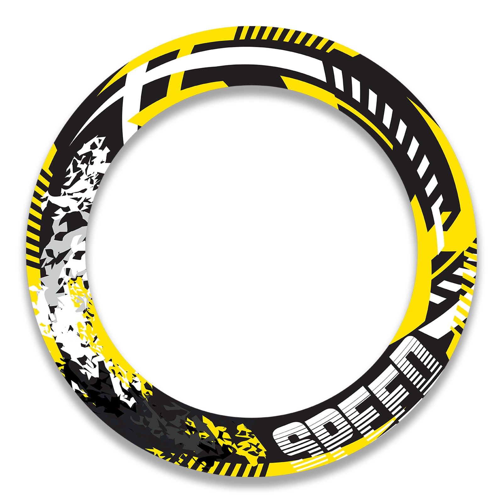 Fits 17'' Rim Protection Wheel Sticker T08W Whole Rim Decal