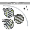 Reflective Strip Designer Pattern For 17'' Wheel Rim Skin Decal Set SH26 - MC Motoparts